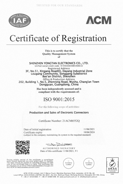 ISO-9001:2015 Certification