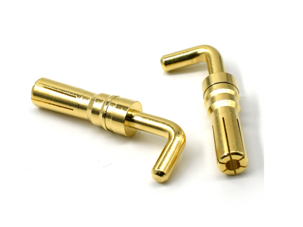 Medical beauty connector crown spring male and female pins